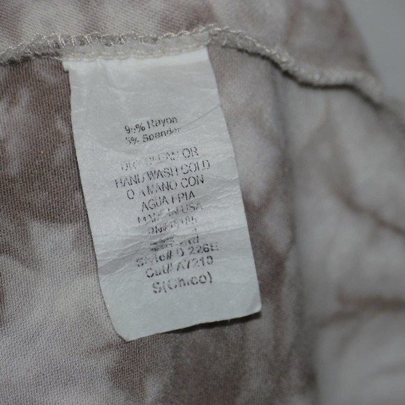 Audrey 3+1 Gray Tie Dye Sleeveless Dress Size M - Picture 8 of 8